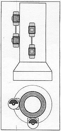Fig. 21: Vibrators installed at a 90° offset to each other